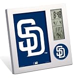 San Diego Padres Official 4"x6" MLB Desk Clock