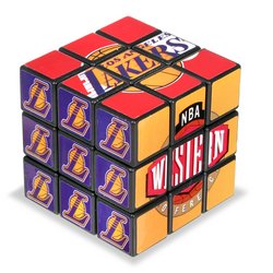 Los Angeles Lakers Rubik's Cube by Game Cube