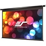 Elite Screens Spectrum, 150-inch 16:9, 4K Home Theater Electric Motorized Drop Down Projection Projector Screen, ELECTRIC150H