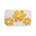 InterDesign Poppy Rug, Yellow