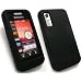 FLASH SUPERSTORE SAMSUNG S5230 TOCCO LITE SILICONE SKIN COVER/CASE PROTECTIVE RUBBER BLACK + LCD SCREEN PROTECTOR