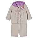 Newborn Girls' Genuine Baby from OshKosh Fleece Hoodie Set - Oatmeal