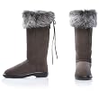 Dominion 'Artemis' Women's Tall Fashion Shearling Boots with Toscana Trim