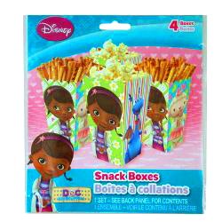 Disney Doc McStuffin 4pk Snack Boxes