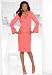 Ruffle Sleeve Skirtsuit