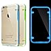 Luminous Glow in the Dark Cover Case for iPhone 6 Plus / 6S Plus 5.5 inch Screen (Set of 2: Blue + Green) - Perfect Fit Hard Cases For Girls And Guys - Paragon Coast