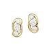 3 Cubic Zirconia (Created) Earrings in 14K Yellow Gold