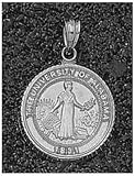 Logo Art Alabama Crimson Tide Sterling Silver Team Seal Pendant