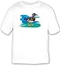 T-shirt with sponsa, aquatic, drake, duck, birds, genus, aix, bird