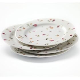 Buy Country Rose Buds S 4 Dessert Plates
