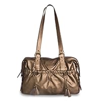 Shanti Metallic Diaper Bag by Baby Kaed - BRONZE