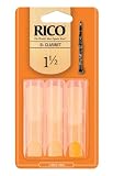 Rico Bb Clarinet Reeds 1.5 - 3 Reed Pack