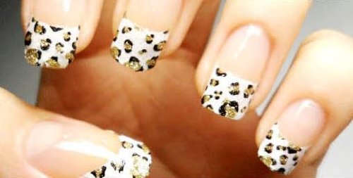 Get Gifts – [Ang Nail] 3D French Tip Nail Polish Film – Goldholic A13 (Special Promotion -FREE GIFT!)