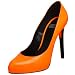 Davis By Ruthie Davis Women's Core Plain Pump,Neon Orange,9.5 M US