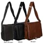 Lagacy Leather Teddy Messenger Bag (1833-025)