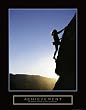 Achievement - Climber, Motivational Poster