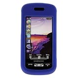 Dark Blue Rubberized Snap-On Crystal Hard Cover Case for AT&T Samsung Solst ....