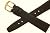 Men's Leather Watchband Black 18mm Watch Band from JP Leatherworks