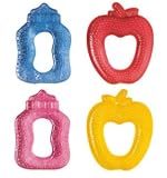 Tigex - Sucettes et Anneaux de dentition - Anneau refrigerant - Pomme/Biberon - A partir de 3 mois