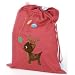 Cocoon Couture Christmas Sack Little Reindeer on Red