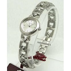 YEMA by Seiko of France Women's Silver-tone Watch with Silver Colored Dial. Model: YM548