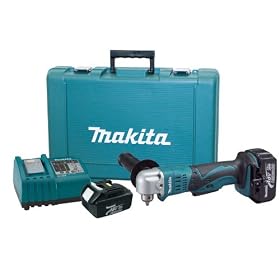 Makita BDA350 3/8-Inch Angle 18-Volt LXT Lithium-Ion Cordless Drill Kit