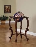 Masterpiece Globe Stand with Paper Parchment Globe By Powell Furniture