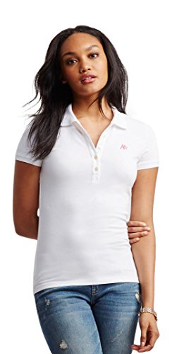Aeropostale Women's A87 Piqu Polo Shirt