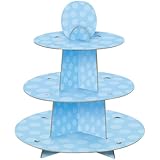 Blue Cupcake Stand