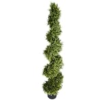 ONE 5' Pre-Potted Pond Cypress Artificial Topiary Tree