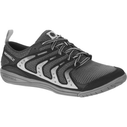 Merrell Mens Bare Access Granite/Ice Synthetic-And-Mesh Running 11 Merrell Mens Bare Access Granite/Ice Synthetic-And-Mesh Running 11