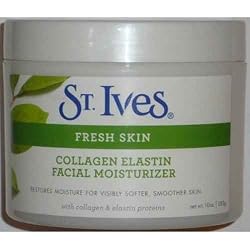 St Ives Collagen Elastin Face Moisturizer 10 Oz. Jar (Pack of 4) New Formula