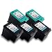 5-Pack (3 Black & 2 Color) HP 94 C8765WN & HP 95 C8766WN Compatible Combo Ink Cartridges Pack