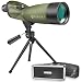 Barska BlackBlackhawk 20-60x60 Waterproof Straight Spotting Scope w/Tripod, Soft Carry Case & Premium Hard Case