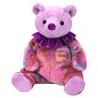 TY BEANIE BABIES / BABY - FEBRUARY Birthday Bear Plush Beanbag