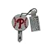 Philadelphia Phillies Soft Rubber Key Jacket Keychain