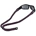 Chums Original Large Frame Cotton Retainer - Unisex Eyewear Keeper for Sunglasses & Glasses - Adjustable Fit, Washable & Made in USA (Large-End, Dark Purple)