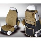 Rugged Ridge 13235.37 Spice Fabric Seat Protector with Storage - Pair