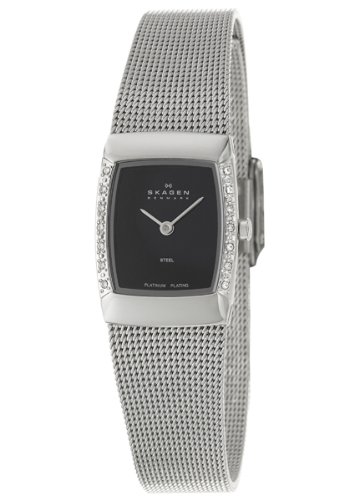 Skagen Denmark Womens Watch Black Dial with Clean Face #684XSSBPL