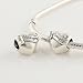 925 Sterling Silver European Style Antique Silver 