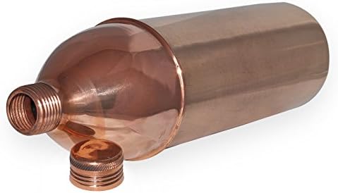 Dungri India Solid Copper Water Bottle For Ayurvedic Health benefits,Set of 4