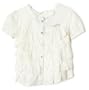 Baby Phat  Girls 2-6x Woven Top,Cream,2T
