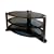 Icon Aero 3237 - Premium Glass Stand For LCD & Plasma TV Up to 37" - High Gloss Black
