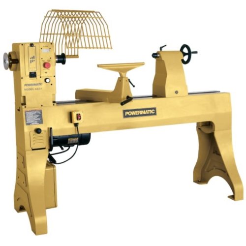 Powermatic 1791254 Model 4224 24-Inch Swing 42-Inch between Centers 3-Horsepower Woodworking Lathe with Digital Spindle RPM Readout, 230-Volt 1 or 3-Phase