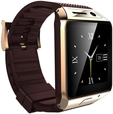 Gv08s Bluetooth Smart Watch Mobile Phone All-in-1 with Camera SIM Card for Iphone Android Phone