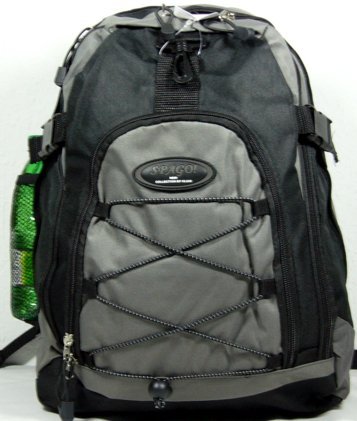Rucksack-Schulrucksack-grau/schwarz-R3