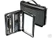 Black Leather Briefcase Portfolio Ring Binder 2