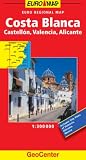  : Spain Costa Blanca GeoCenter Euro Map (GeoCenter Maps) (GeoCenter Maps)