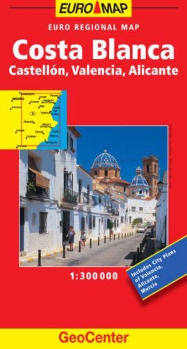 Spain Costa Blanca GeoCenter Euro Map (GeoCenter Maps) (GeoCenter Maps)