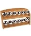 12 Bottle Wooden Wall Spice Rack by Fox Run